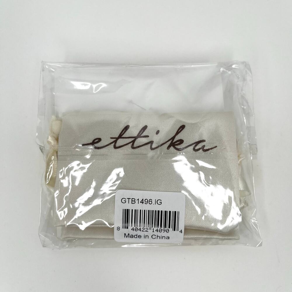 Ettika Fashion Jewelry Gold Chunky Chain Coin Pendant Charm Bracelet GTB1496 NWT - Picture 4 of 4